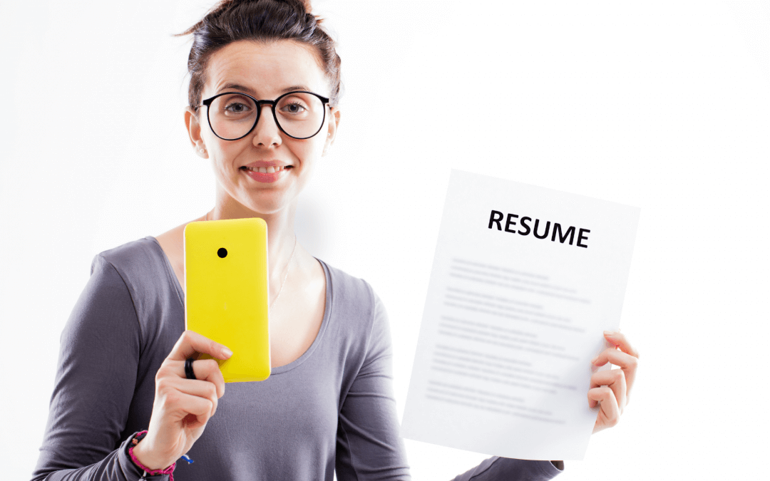 How should you make a video resume for an internship?